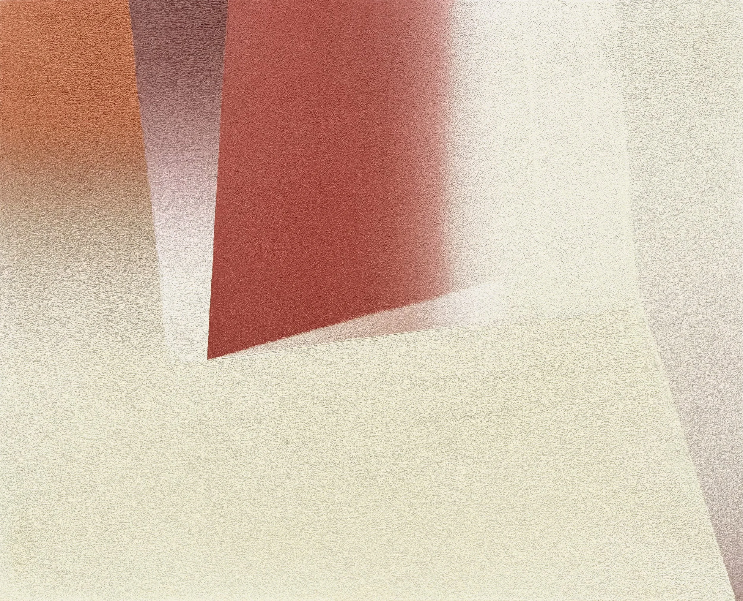  Les champs cosmogenes series b no.9  1986  26 x 32 in.  /  66 x 81 cm oil on canvas