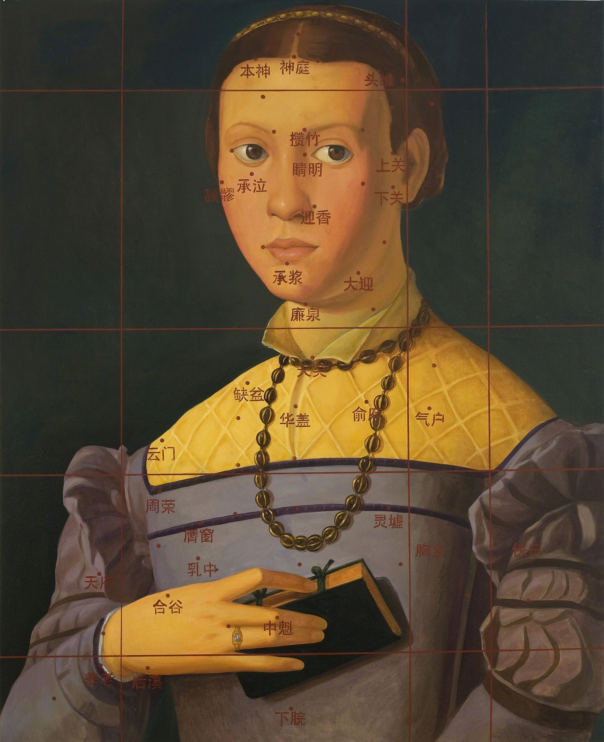 Fille avec le Livre - 2007 - 48 x 60 in. - Oil on canvas.jpeg