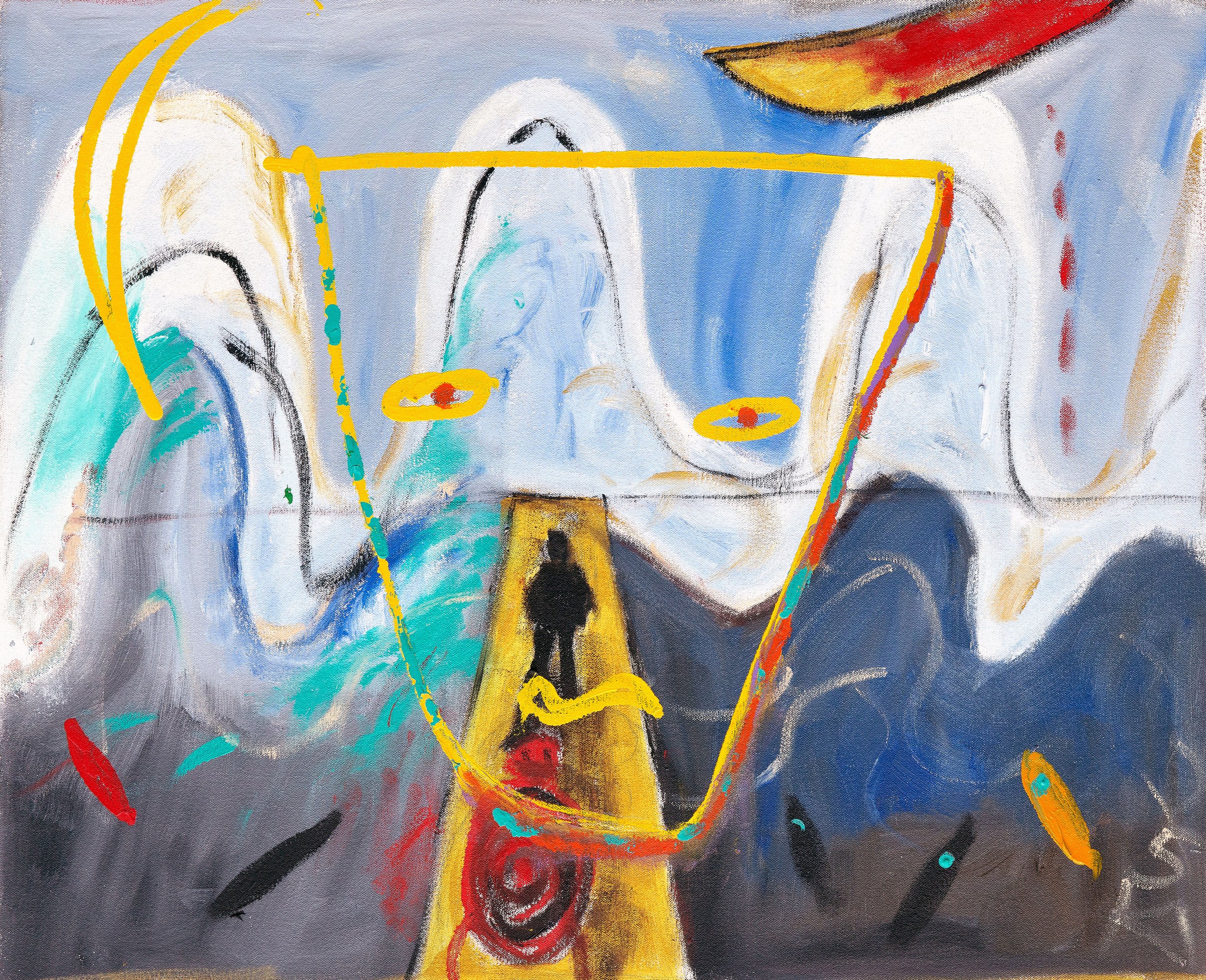 Le quai - 2015 -26 x 32 in.- Acrylic on canvas.jpg