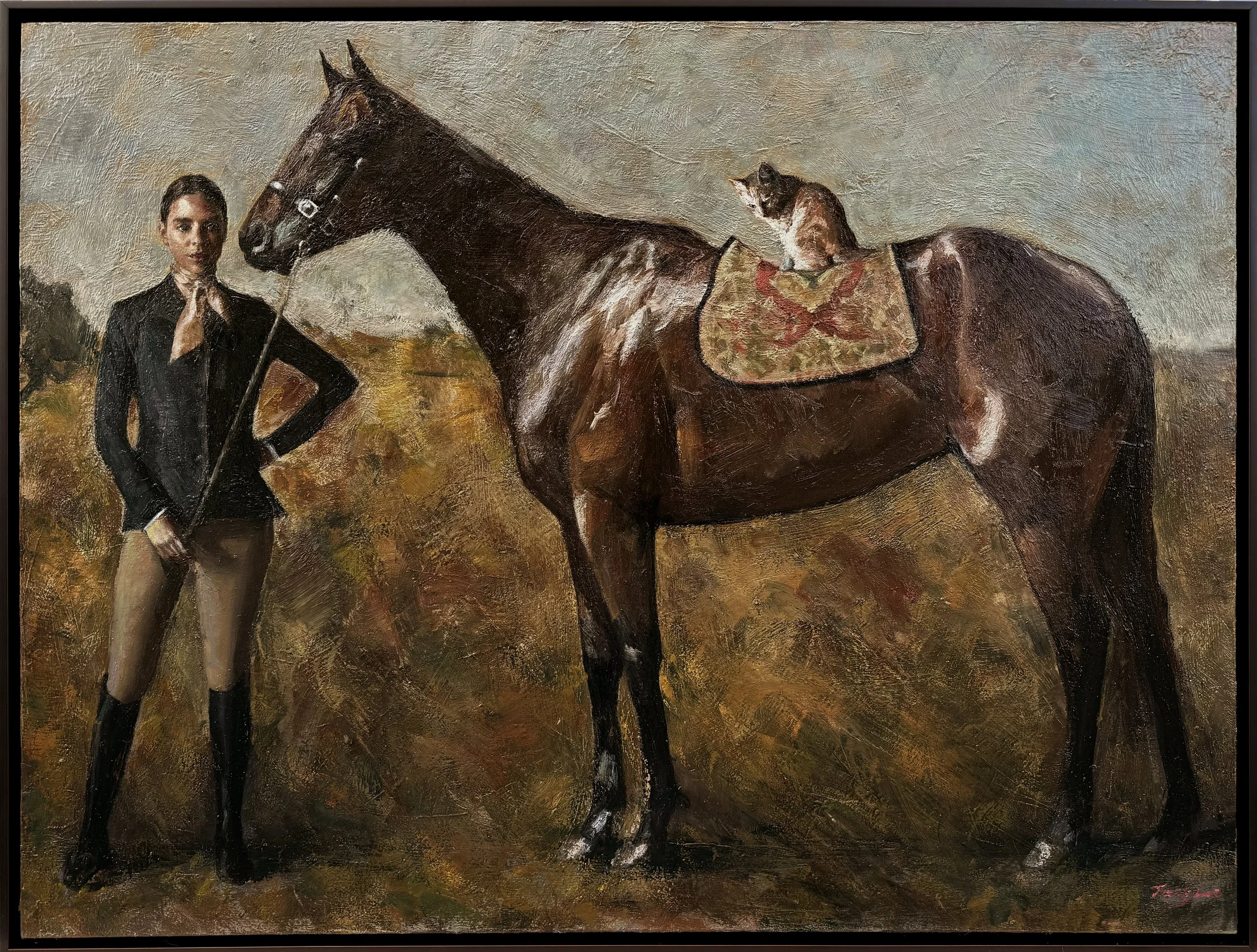 Special Friend, 2025, 36 x 48 in., oil on canvas.jpg