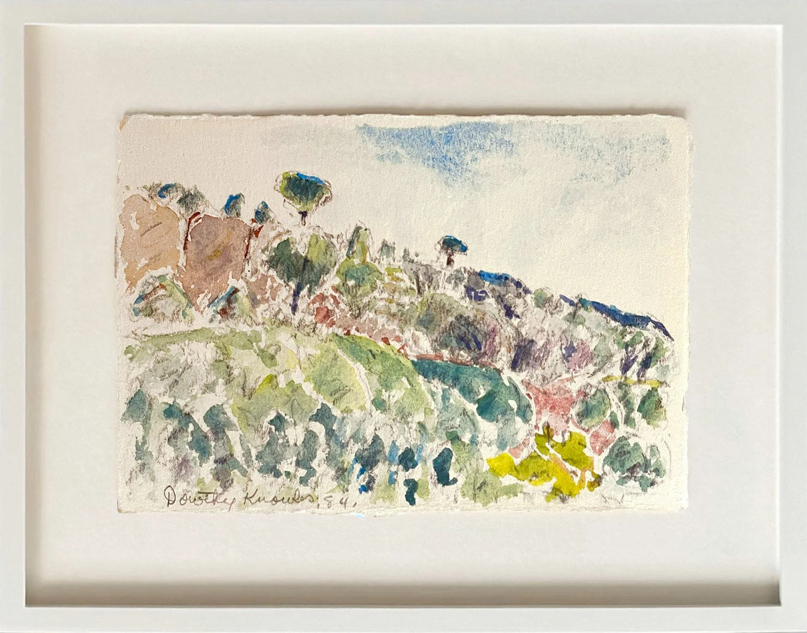 Knowles,WC-30-84, 1984, 3.75 x 5in(framed).jpeg