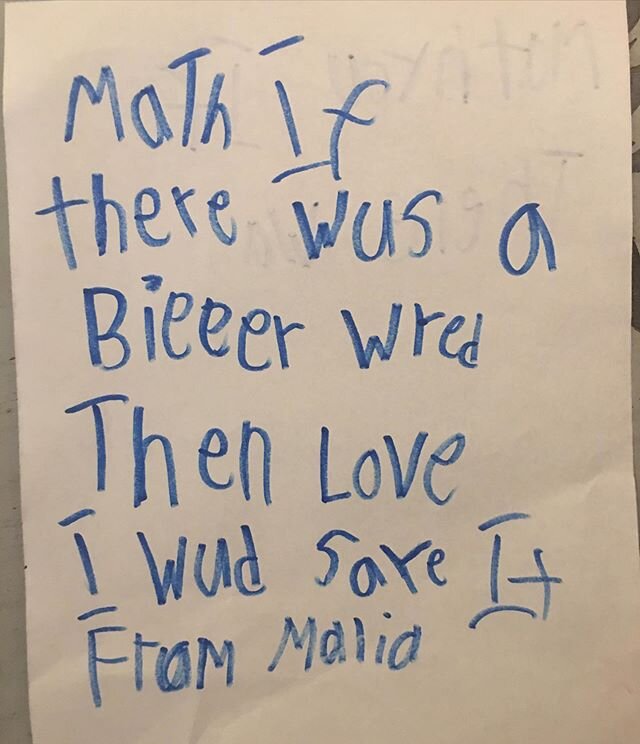 &ldquo;Matthew, if there was a bigger word than love, I would say it&rdquo; 😭 😭 😭 .
My six year old niece (Ava&rsquo;s little sister) had recently experienced Valentine&rsquo;s Day AND heard about my #toastcoaching , so she wrote what she called &