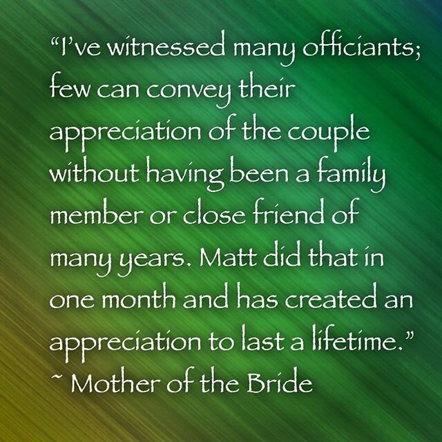 😊 😊 😊 
For #oFFiciantFriday, I thought I&rsquo;d share a quote that helped me answer a question posed to me earlier this week. This question was &ldquo;What is the secret to having an amazing wedding ceremony?&rdquo;
The answer is: listen. Listen 