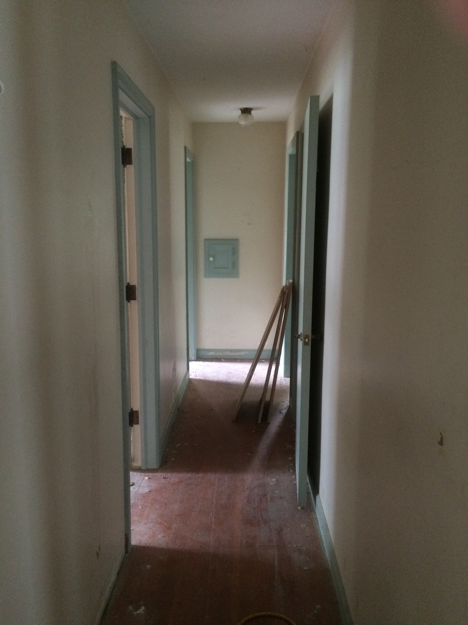 Hallway; in progress