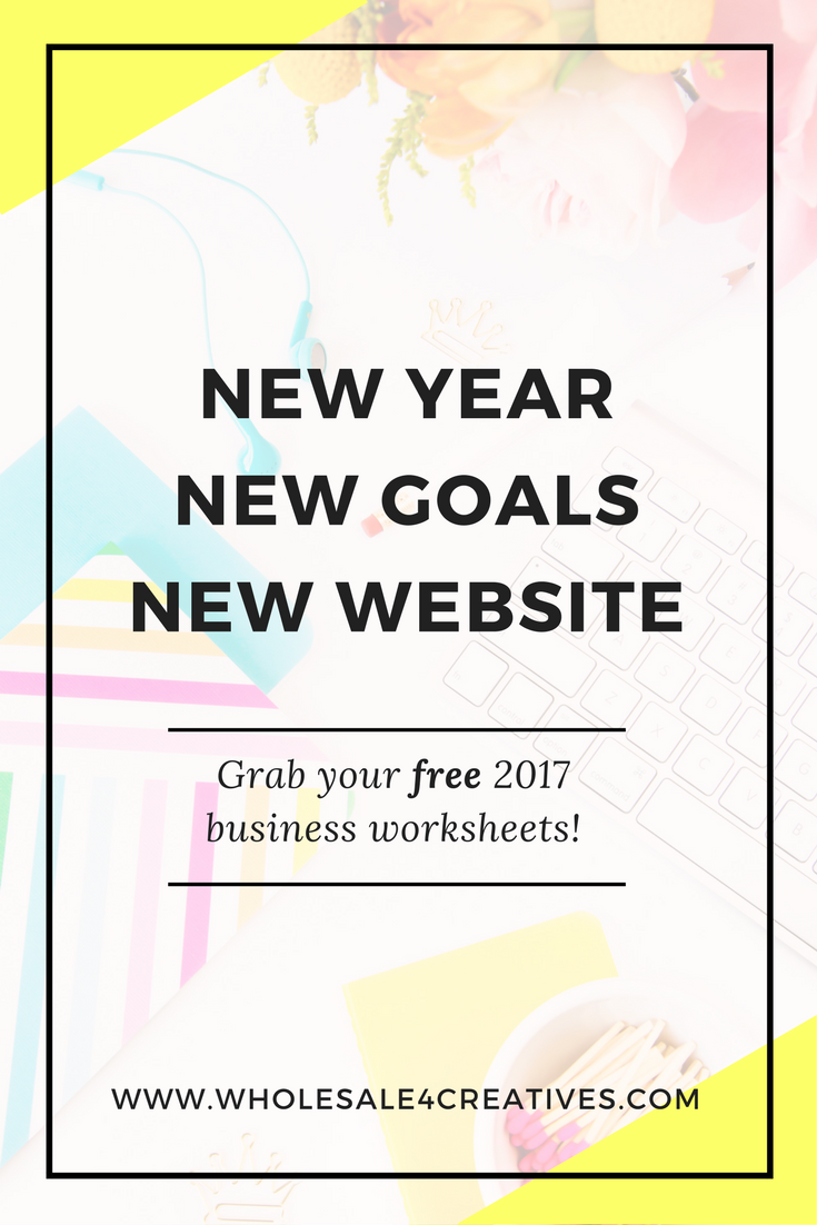 NEW YEAR, NEW GOALS, NEW WEBSITE!