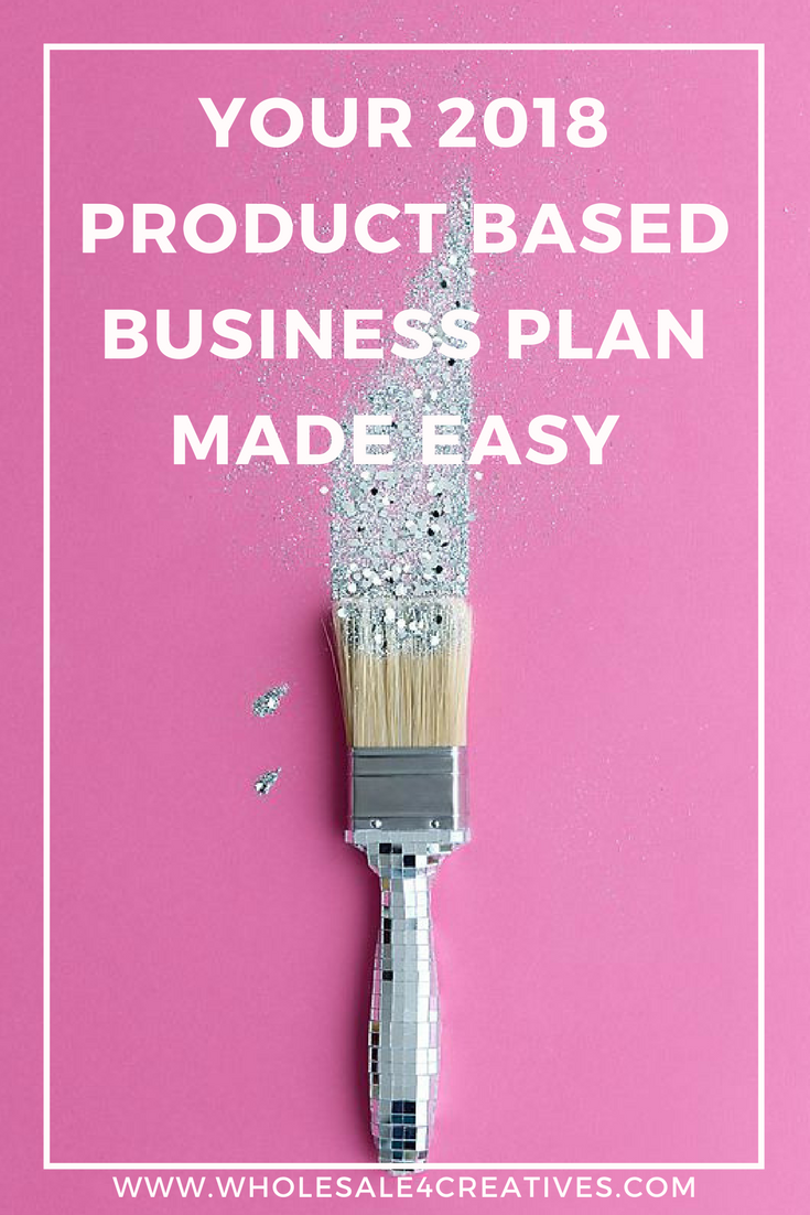 Your 2018 Product Based Business Plan Made EASY