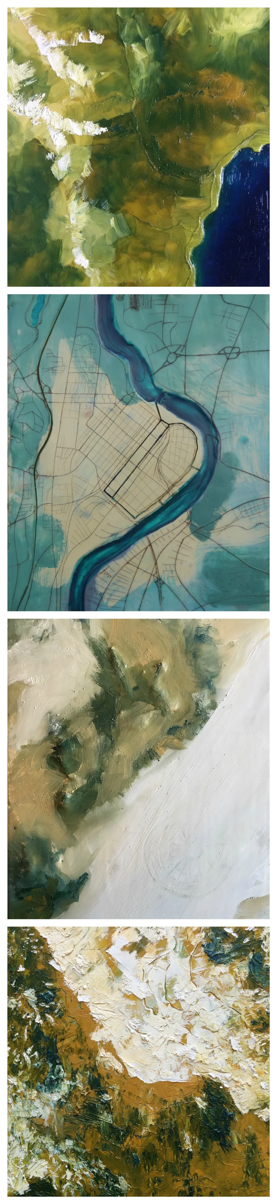 Top to bottom: Squaw Valley, Lake Tahoe, California; Holyoke, Massachusetts; The Playa, Black Rock Desert, Nevada; Mt. Rose, Nevada