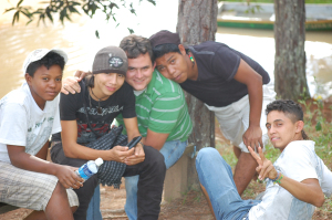 Escarleth, Miguel, David, Giovany and Milton.