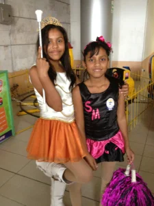 Pamela with Nayeli