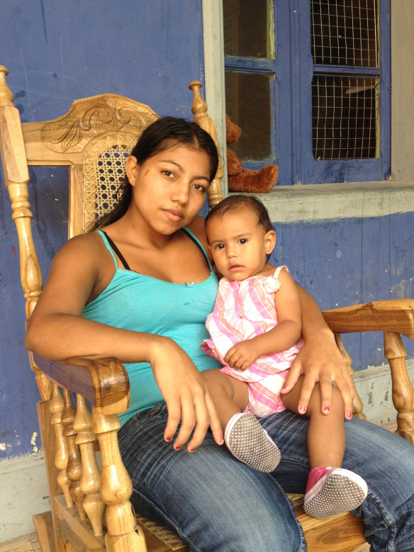 Nancy pictured with her daugher Ashley