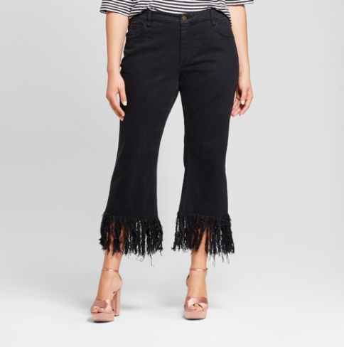 Fringe Hem Crop 