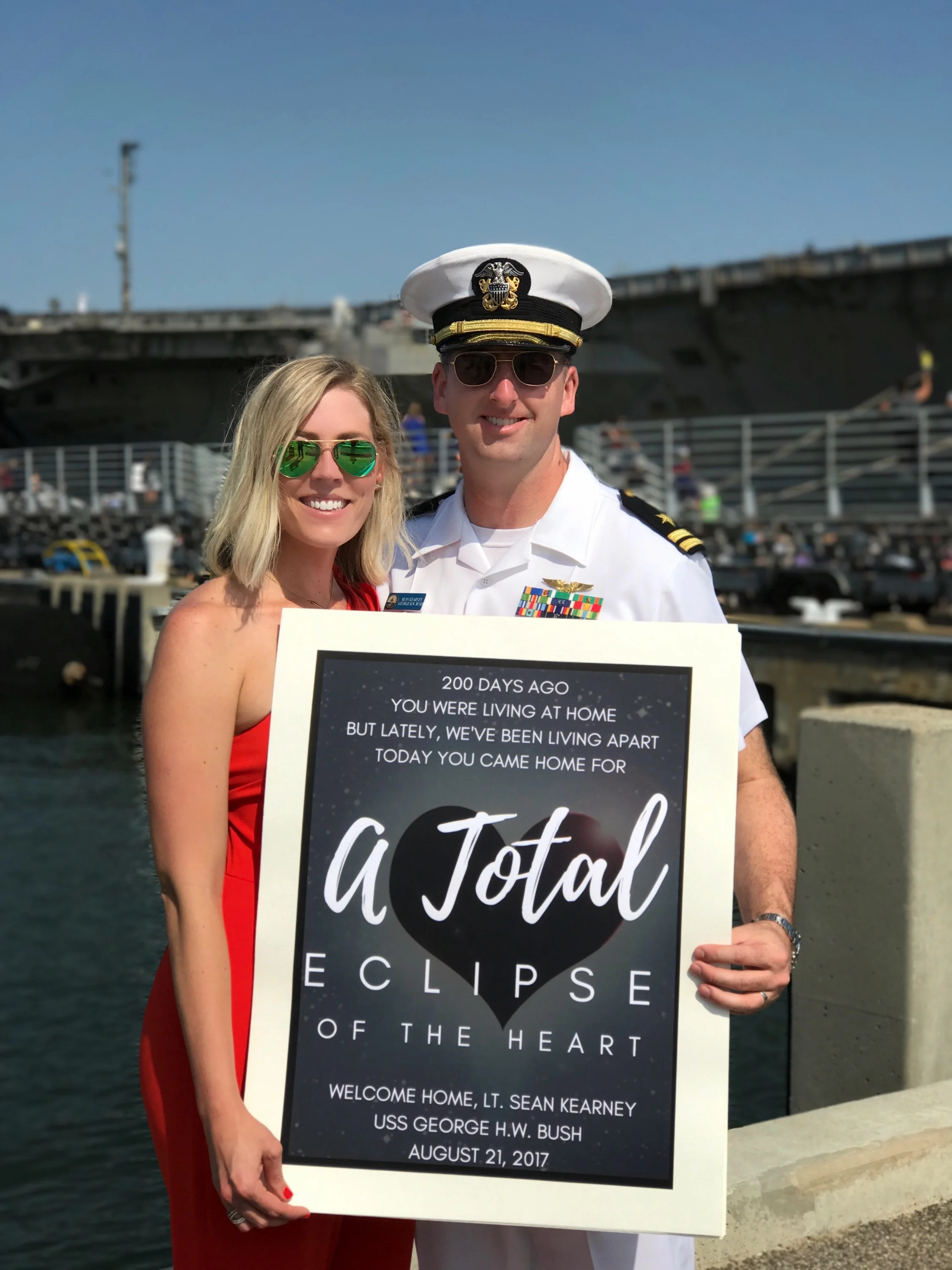 deployment homecoming outfit