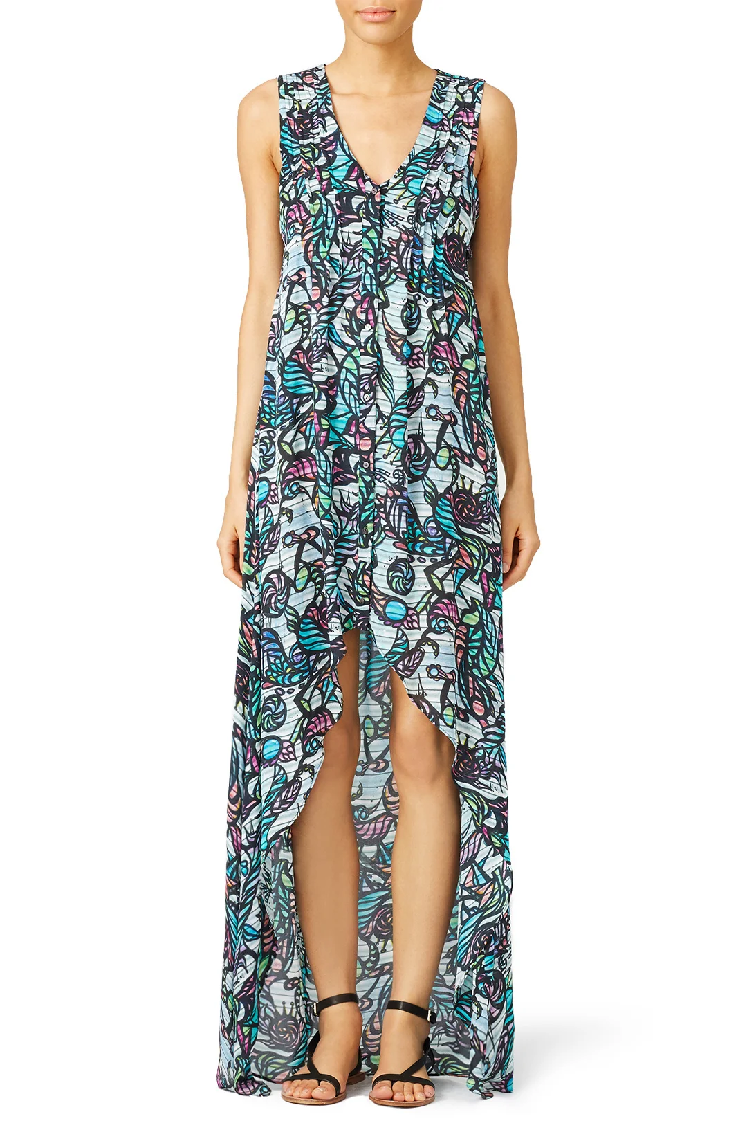 Wavy Mural Maxi from Rent the Runway