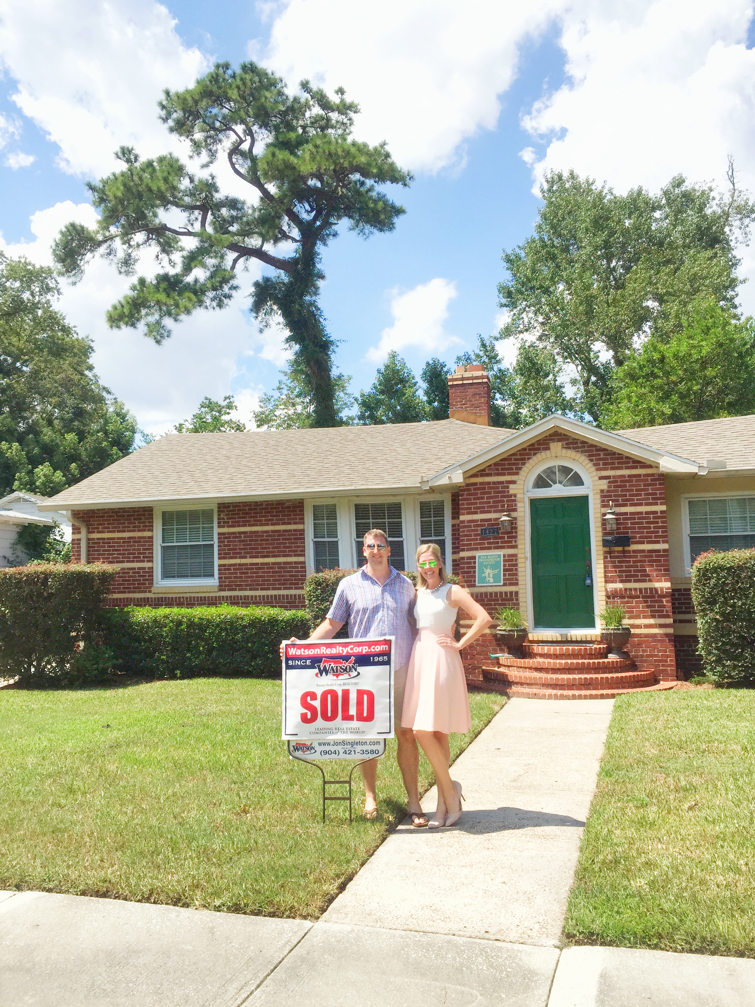 Our first house in the San Marco area of Jacksonville. Our favorite area! Hey, you want to buy this sucker? :-)
