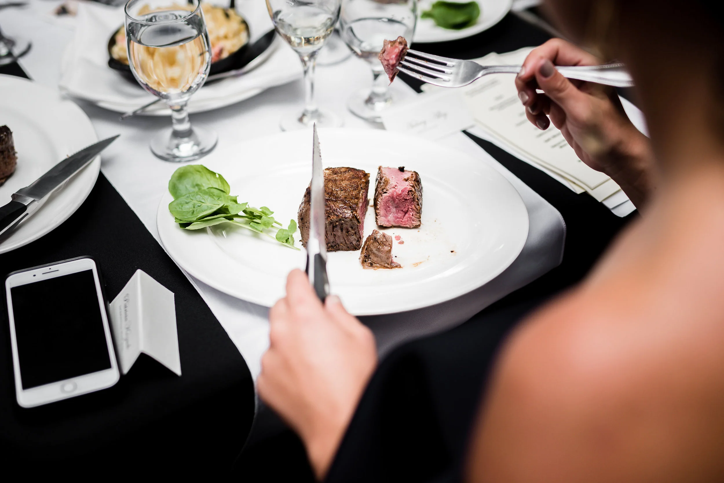 Steak from Capital Grille at St Johns Town Center 