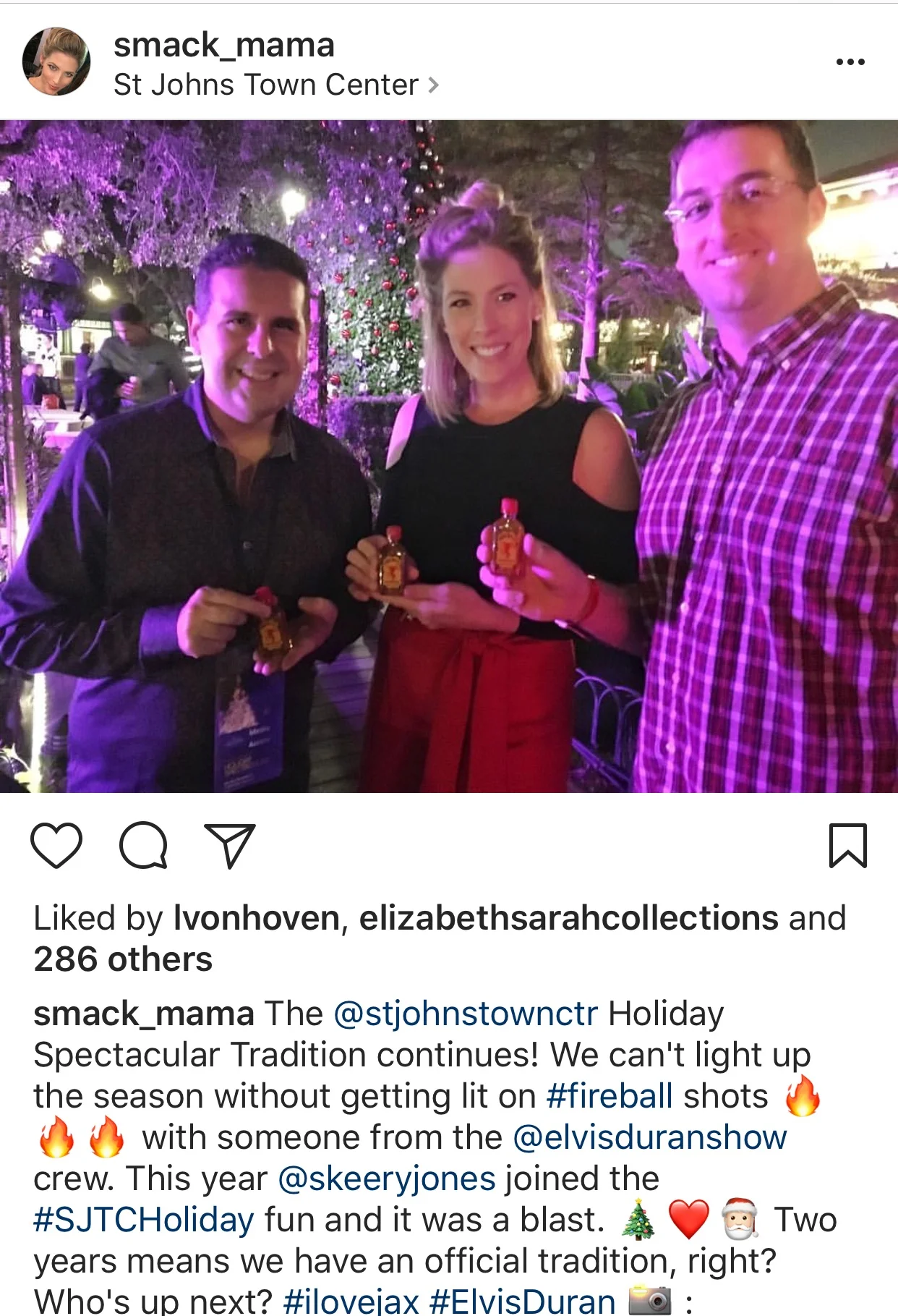 St Johns Town Center Holiday Spectacular featured by top Jacksonville blog, The Borrowed Babes