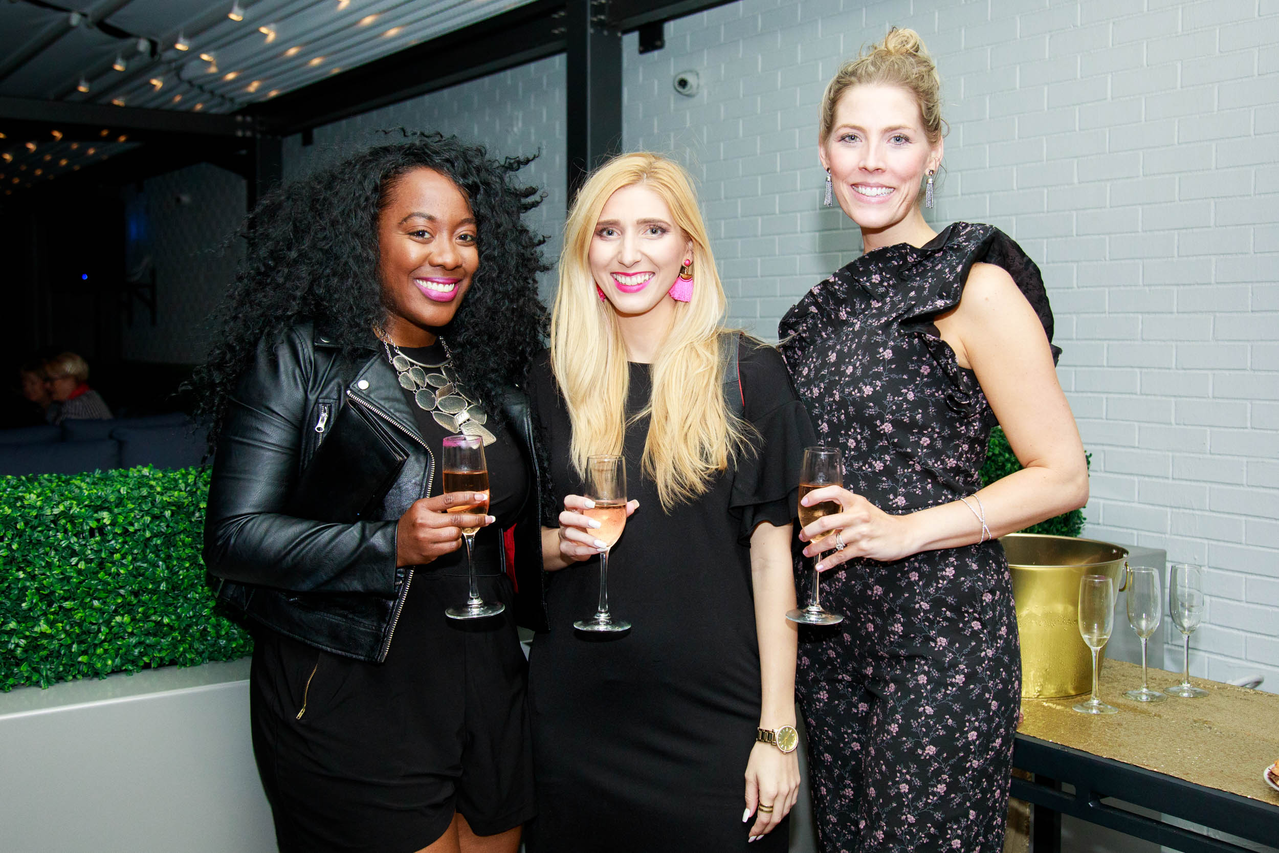 The Borrowed Babes Fashion Blog and Style Collective Rosé on the Roof Blogger Meet Up at River & Post