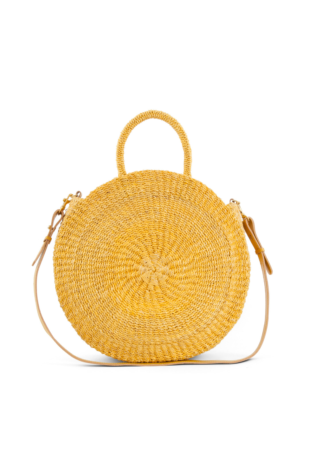 Yellow Woven Maison Bag by Clare V. from Rent the Runway