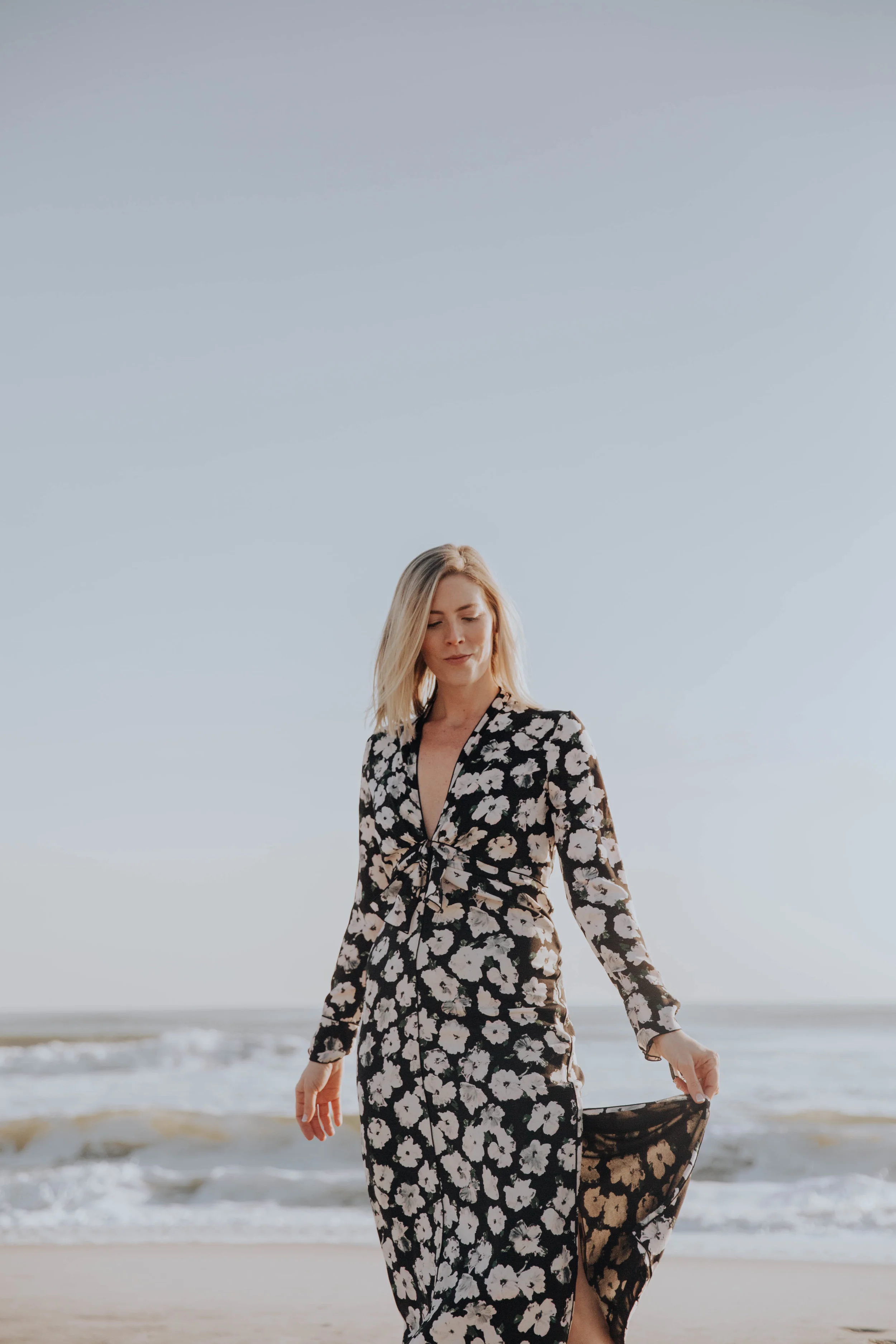 Proenza Schouler Pansy Long Sleeve Dress from Rent the Runway | Top US fashion blog, The Borrowed Babes features the Best Spring Floral Dresses