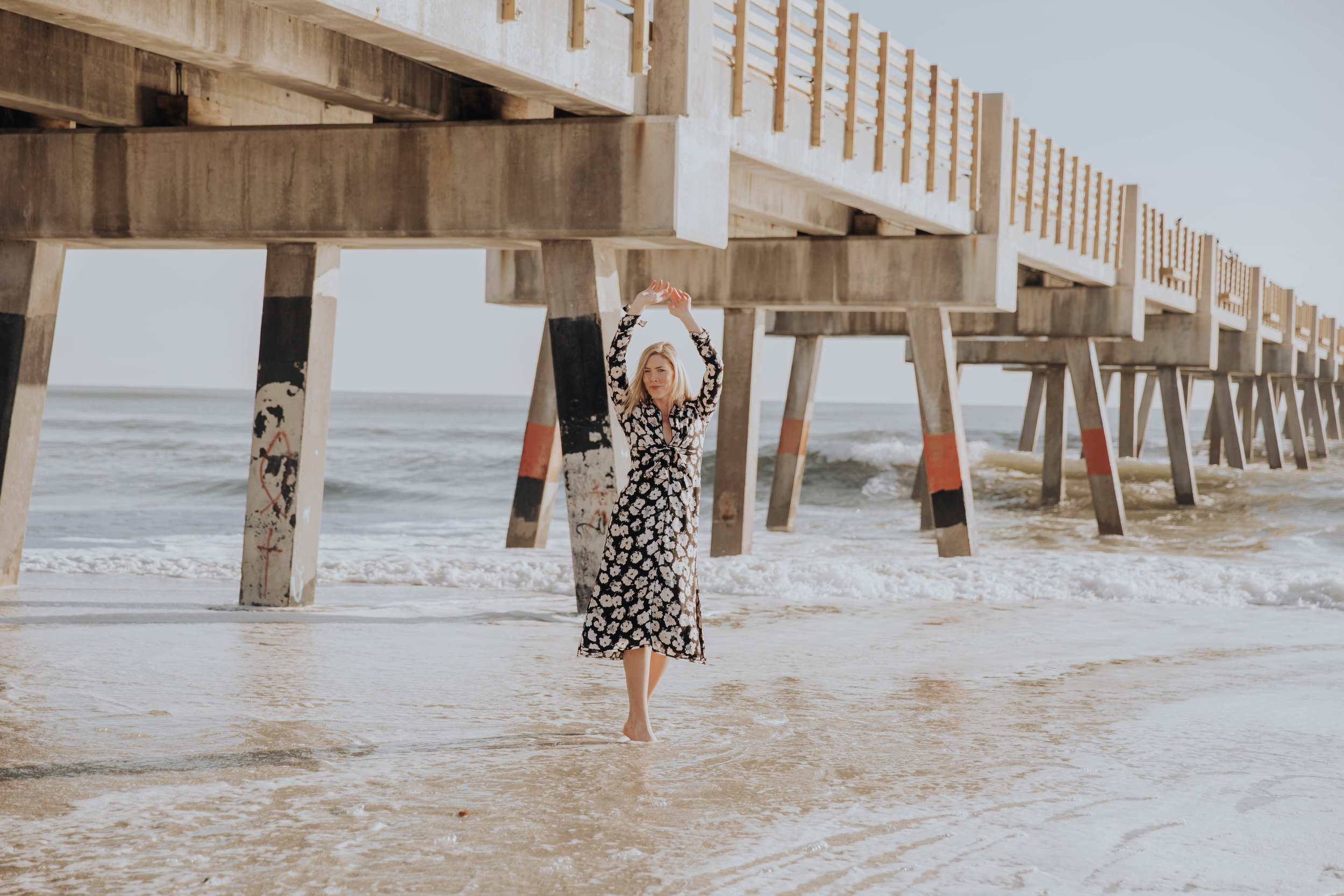 Copy of Proenza Schouler Pansy Long Sleeve Dress from Rent the Runway on The Borrowed Babes Fashion Blogger Stephanie Mack Kearney