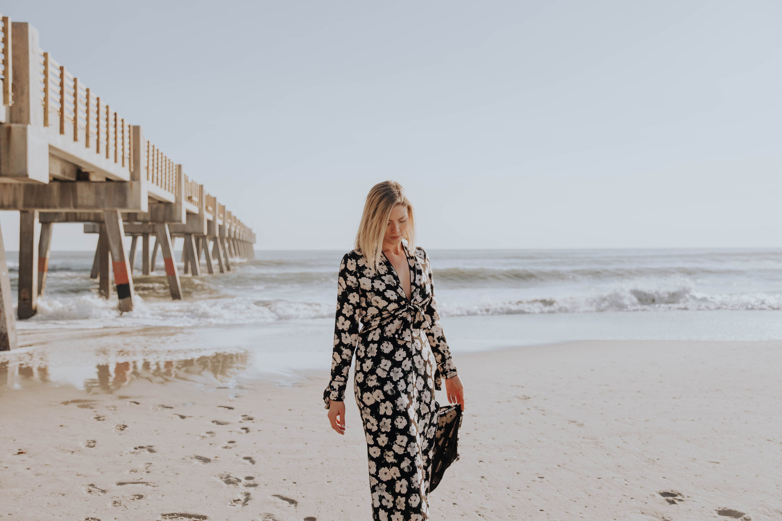 Copy of Proenza Schouler Pansy Long Sleeve Dress from Rent the Runway on The Borrowed Babes Fashion Blogger Stephanie Mack Kearney