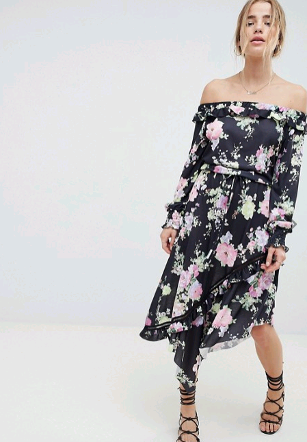 The Best Moody Spring Floral Dresses — The Borrowed Babes