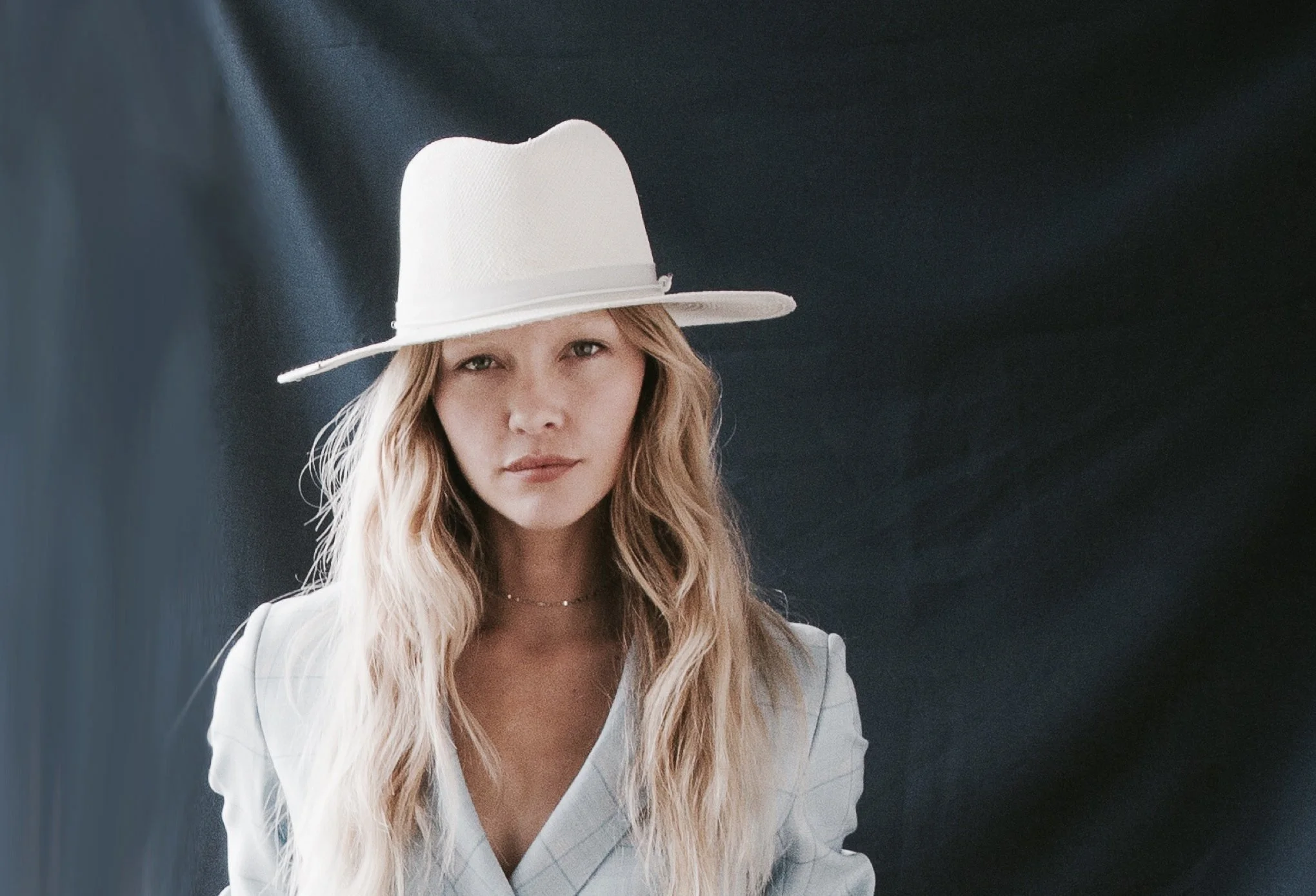 Bianca Bleach White Panama Hat 