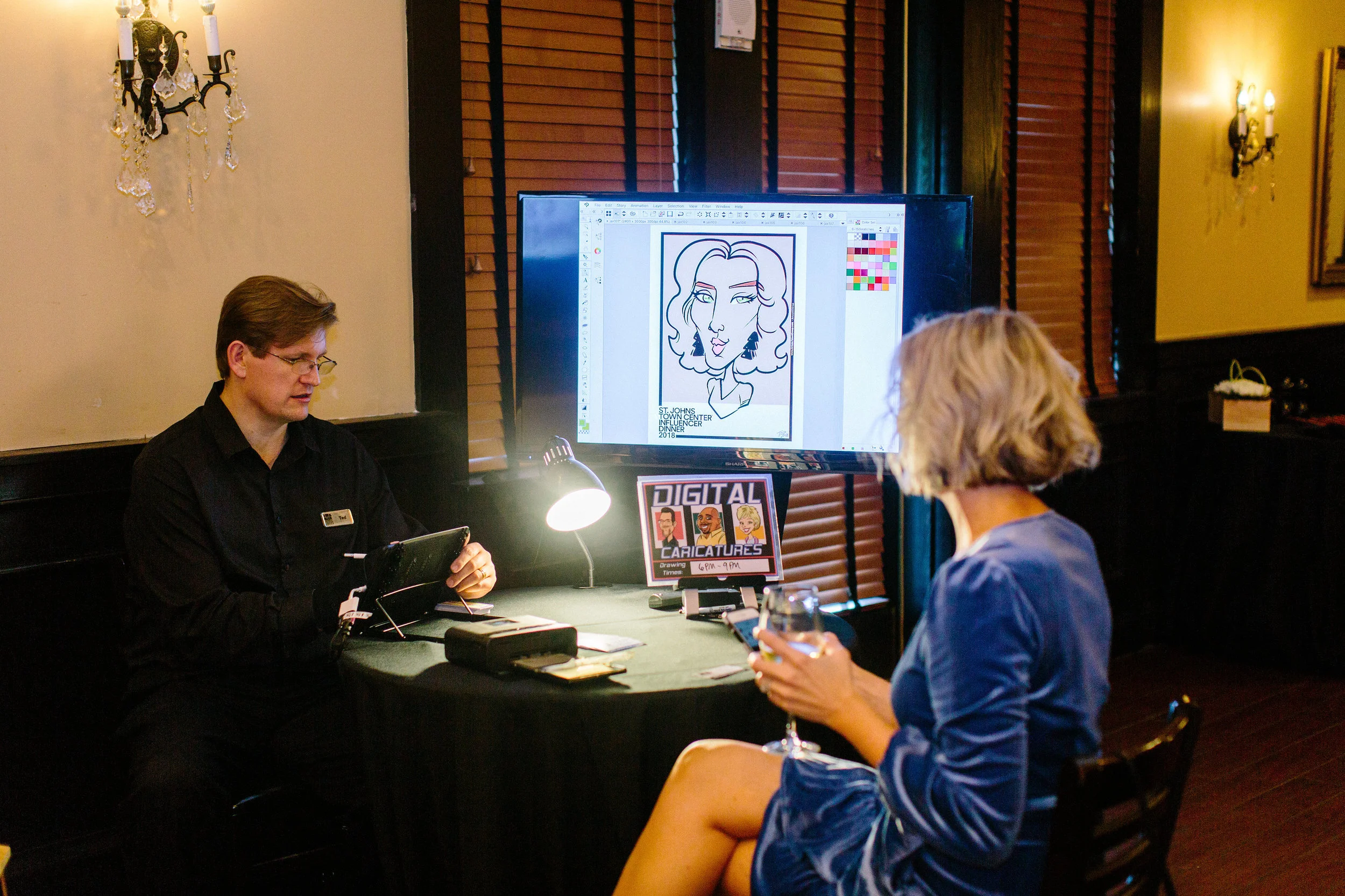 Stephanie Mack of The Borrowed Babes Fashion Blog at The St. Johns Town Center Influencer Dinner 2018