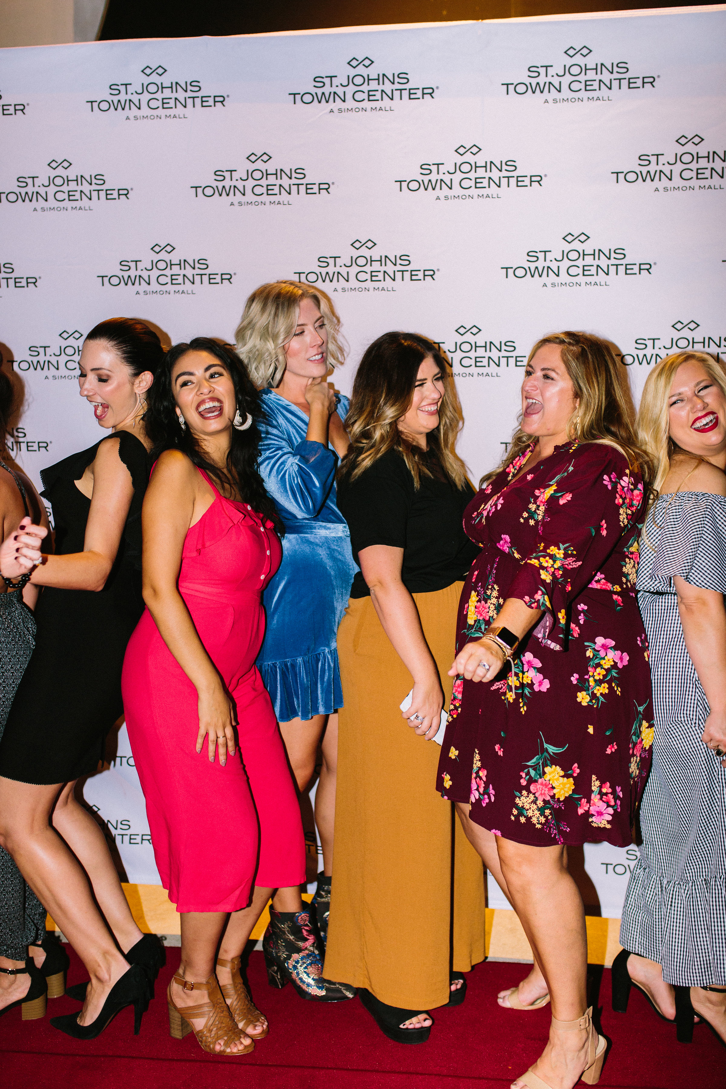 Stephanie Mack of The Borrowed Babes Fashion Blog at The St. Johns Town Center Influencer Dinner 2018