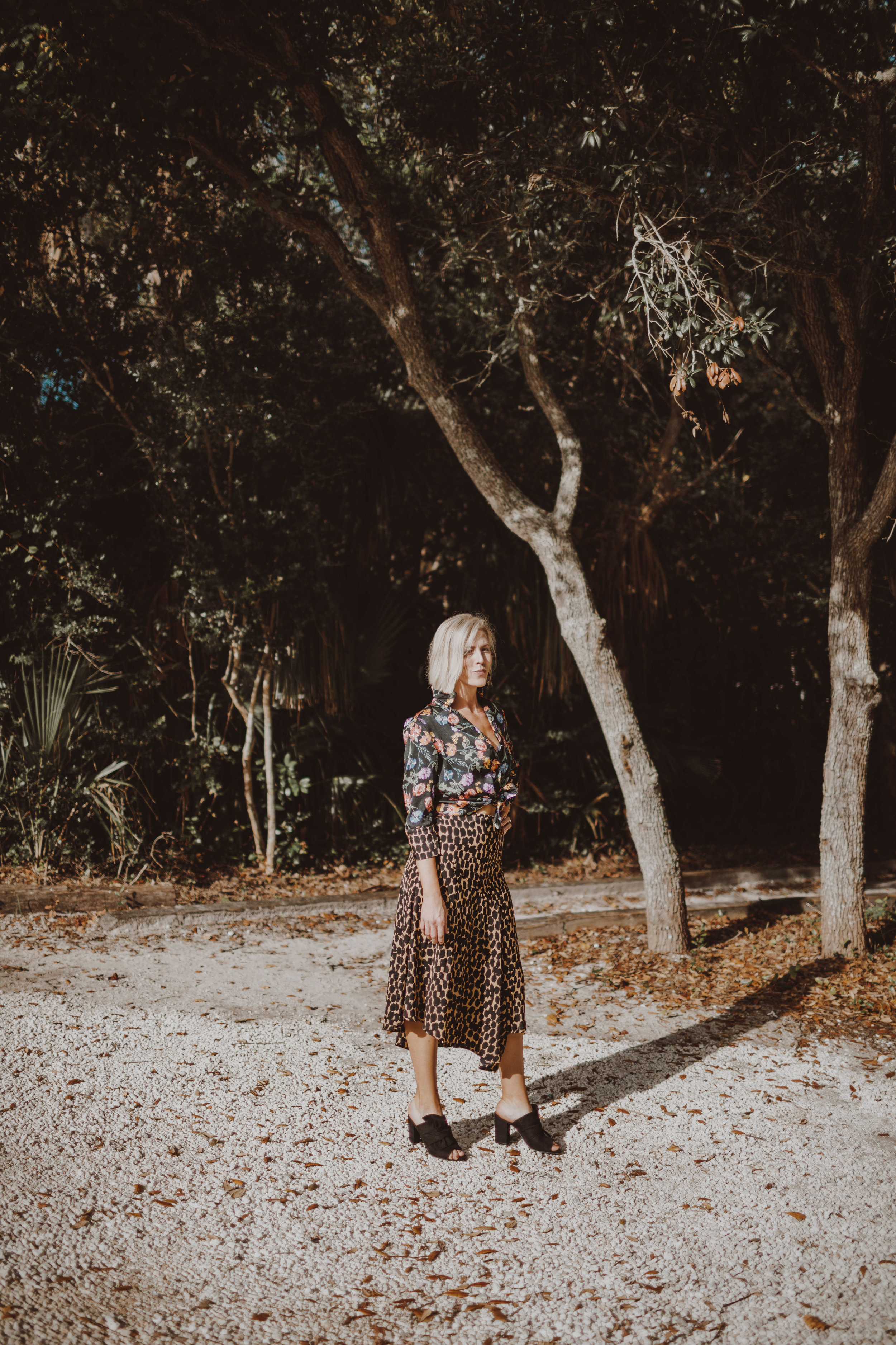 Stephanie Mack The Borrowed Babes fashion blog in Target Style Who What Wear Collection Fall 2018 
