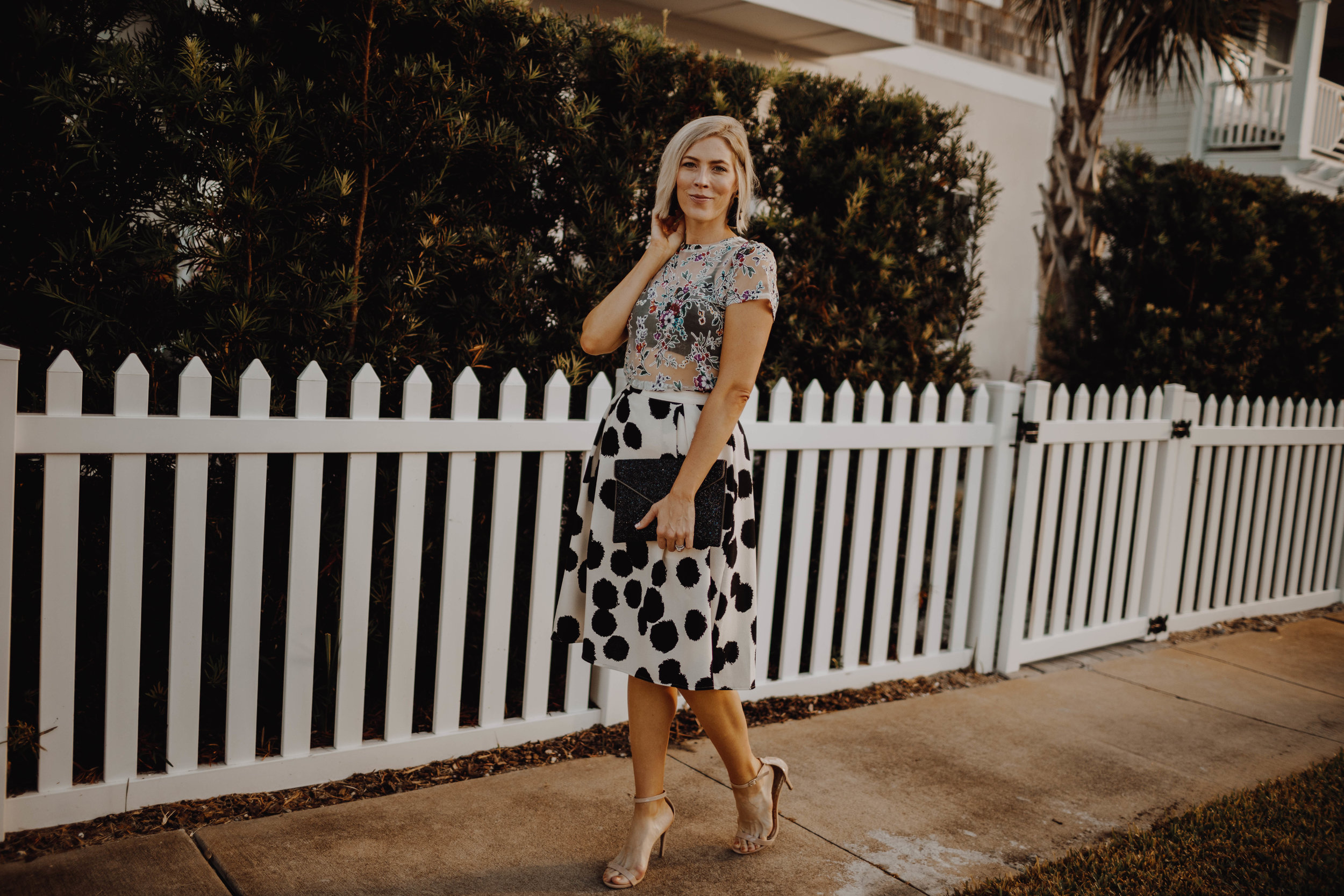 Stephanie Mack The Borrowed Babes fashion blog in Target Style Who What Wear Collection &amp; A New Day Fall 2018