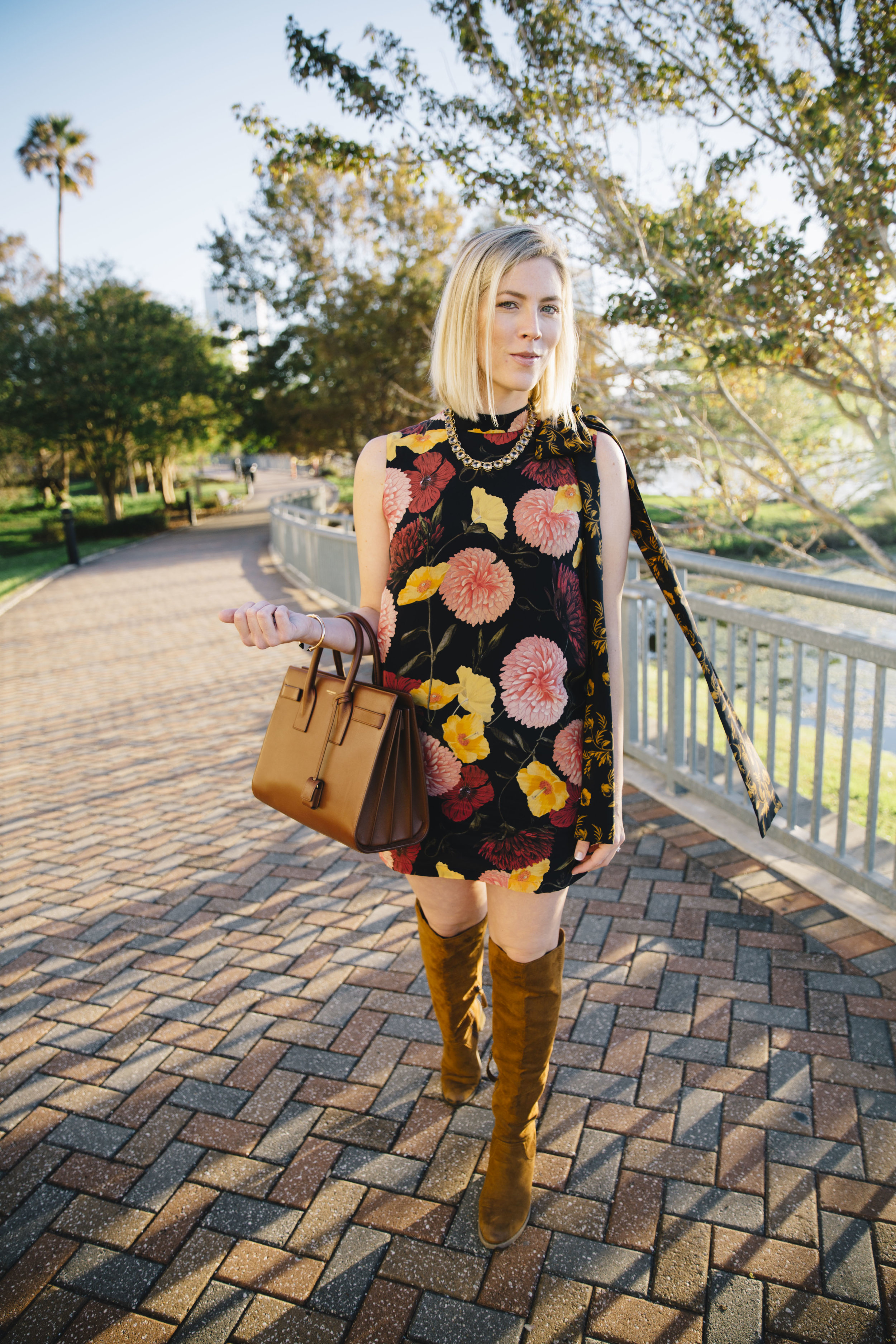 Five Fresh Ways to Wear Floral for Fall by Stephanie Mack The Borrowed Babes Fashion Blog 