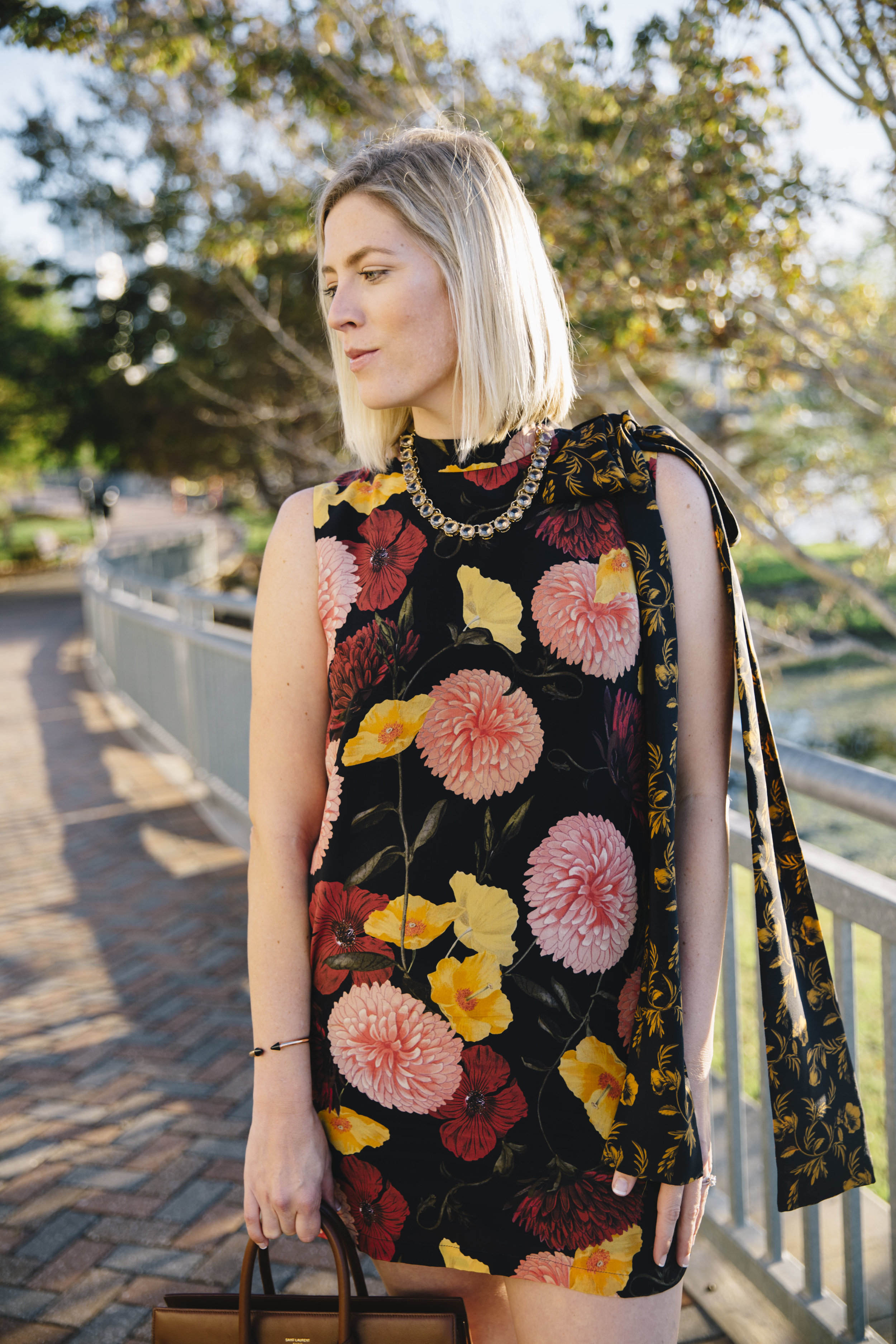 Five Fresh Ways to Wear Floral for Fall by Stephanie Mack The Borrowed Babes Fashion Blog 