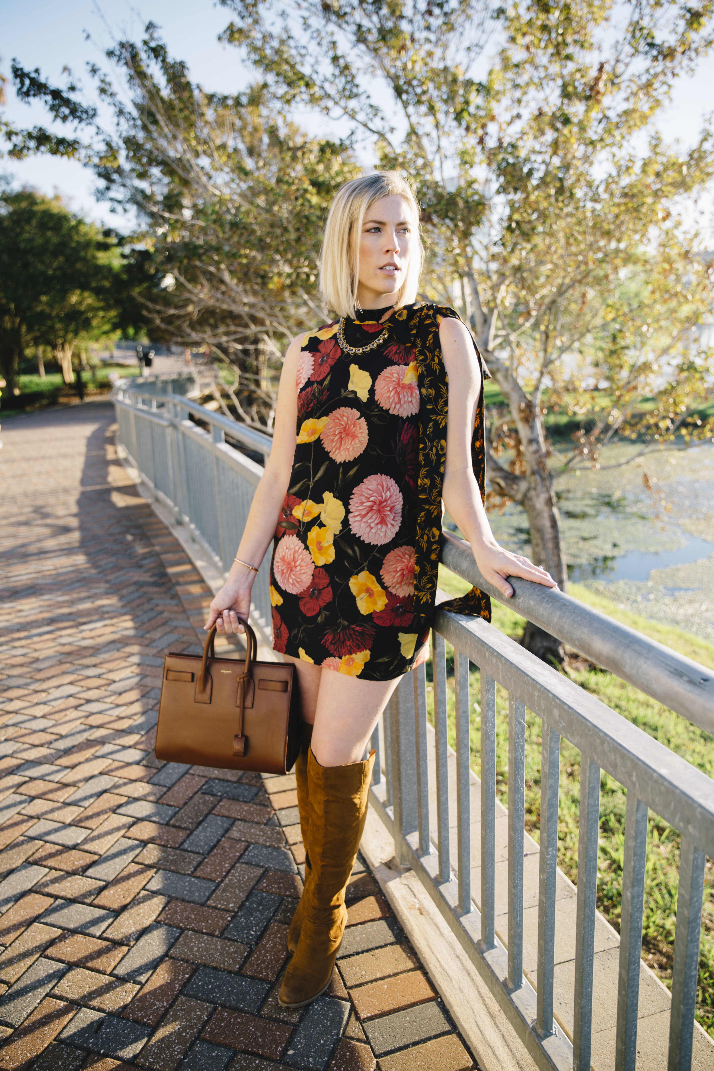 Five Fresh Ways to Wear Floral for Fall by Stephanie Mack The Borrowed Babes Fashion Blog 