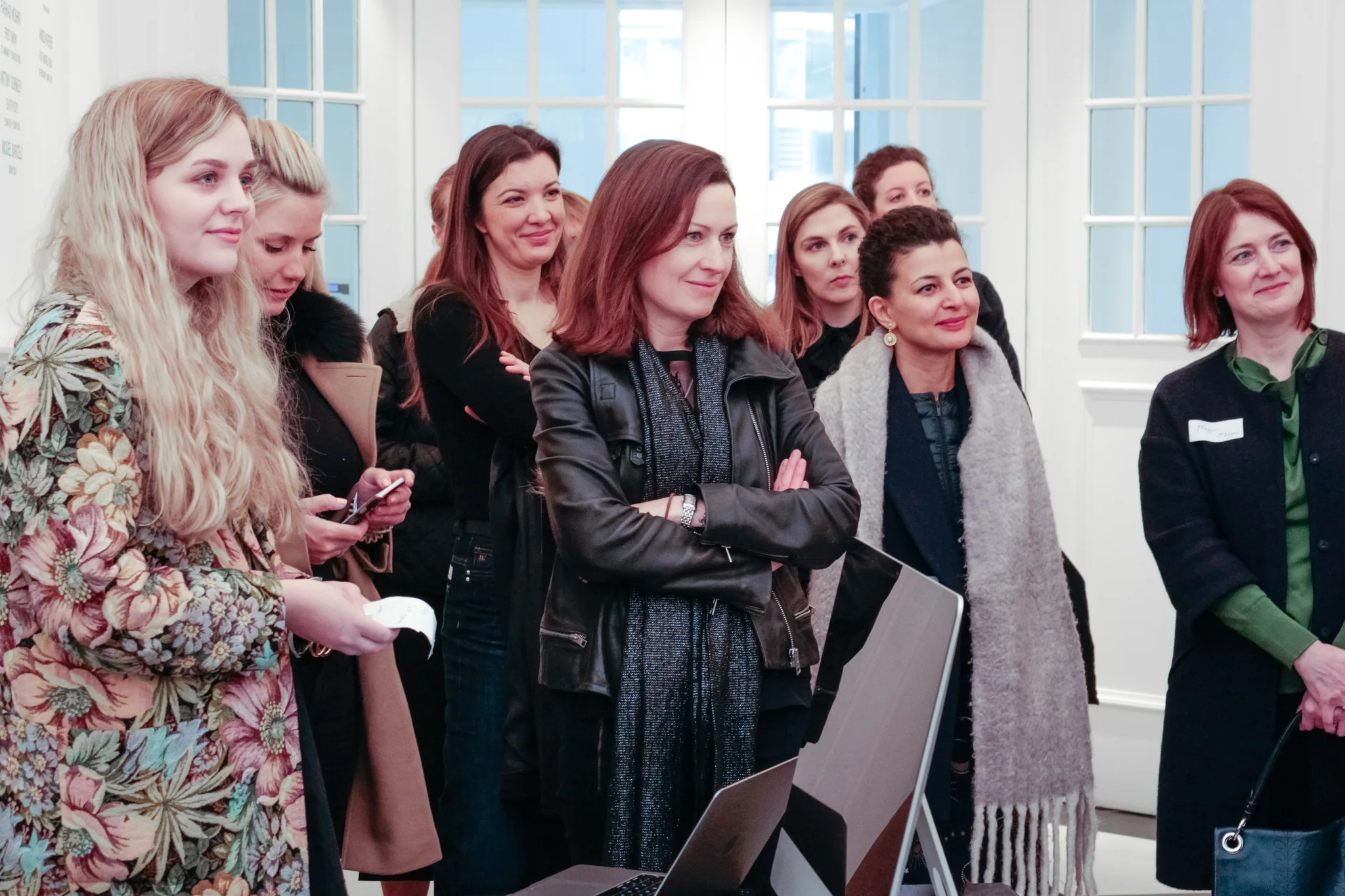 Hannah Clynch, Katrina Aleksa, Diana Spiegelberg, Jessica McBride, Fatos Ustek and Maggie O'Regan