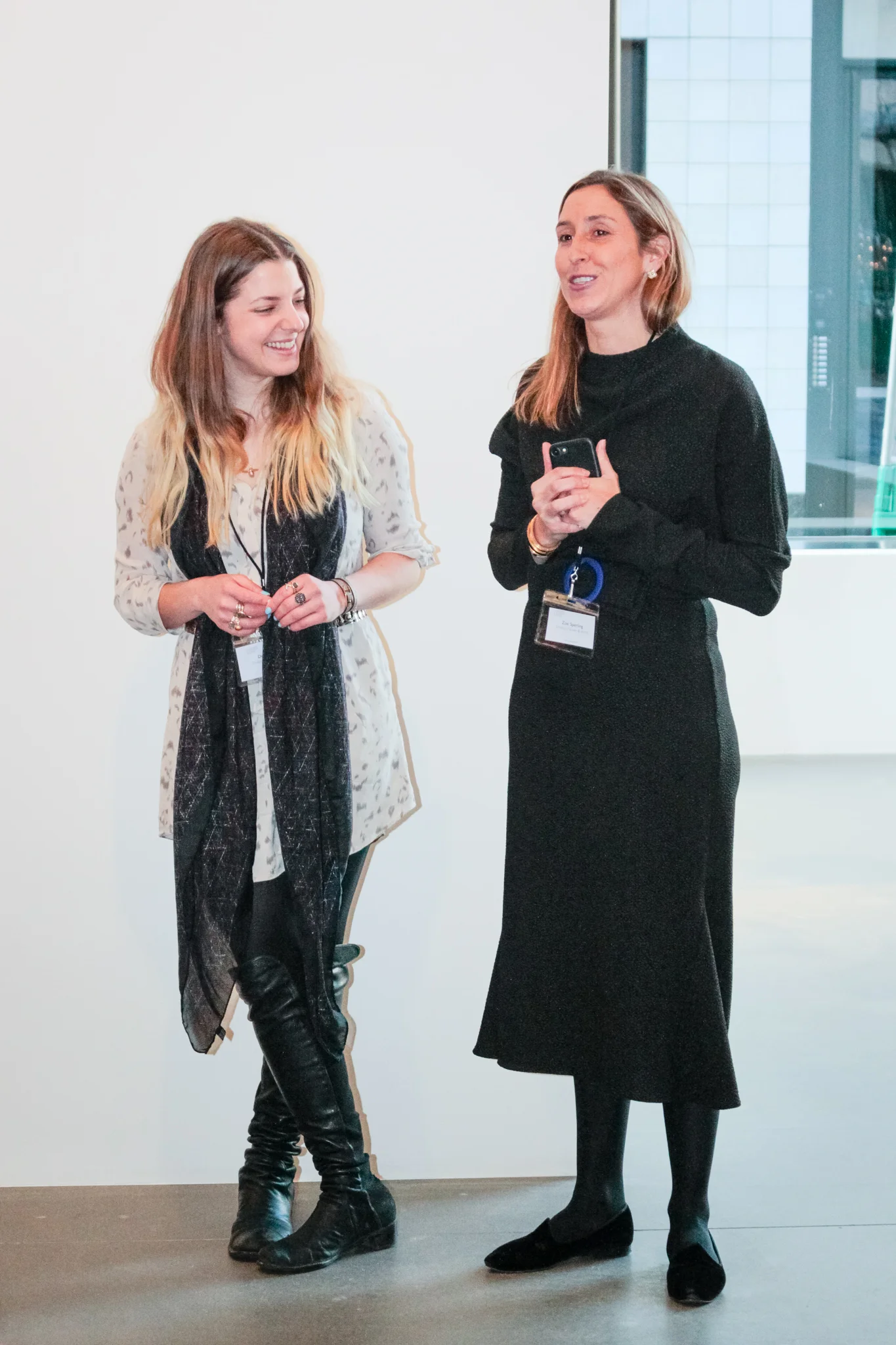 Dea Vanagan and Zoe Sperling