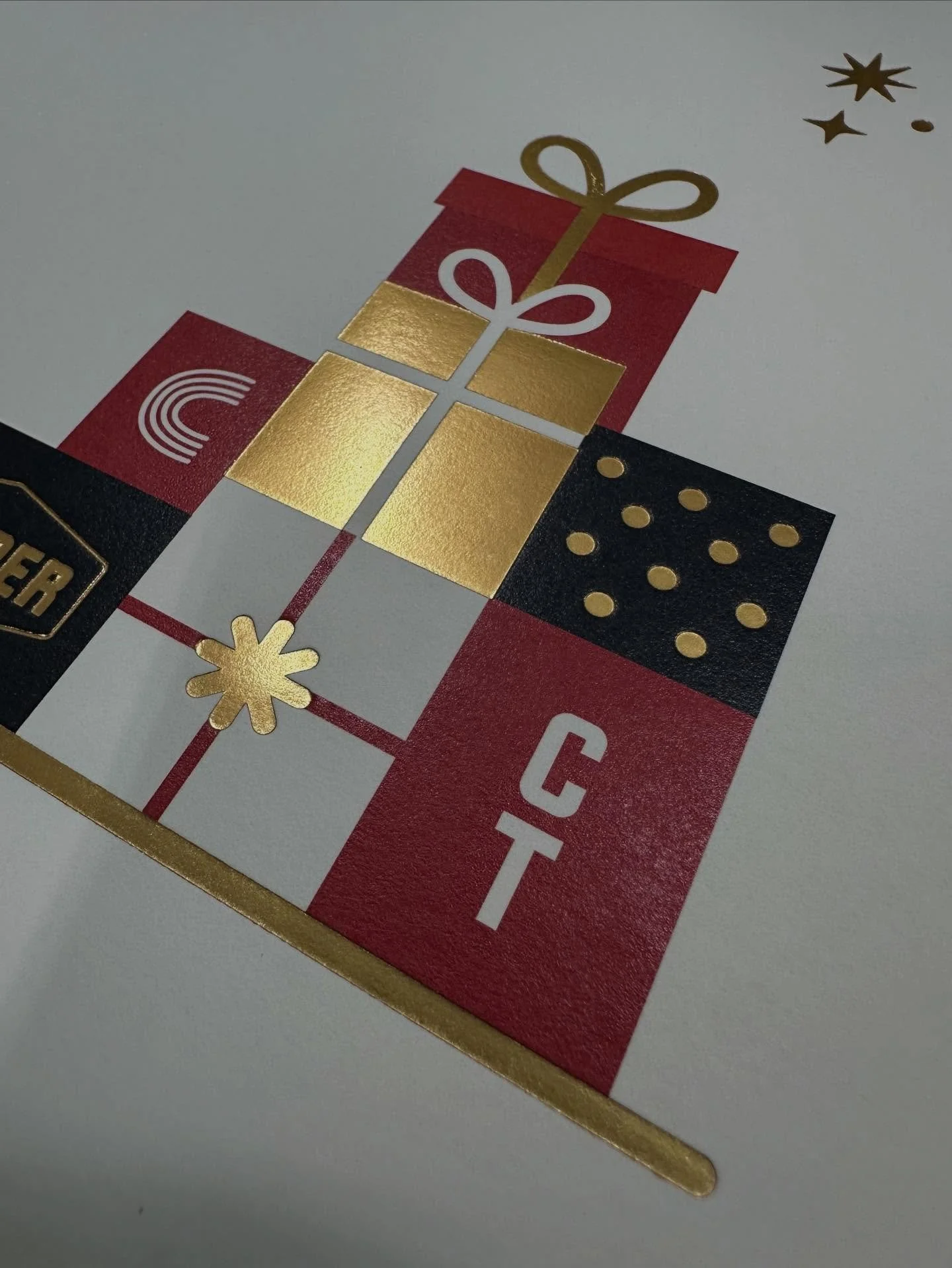 Tight registration? No problem. You dream it. We print it. #letterpress #letterpresslove #letterpressprinting