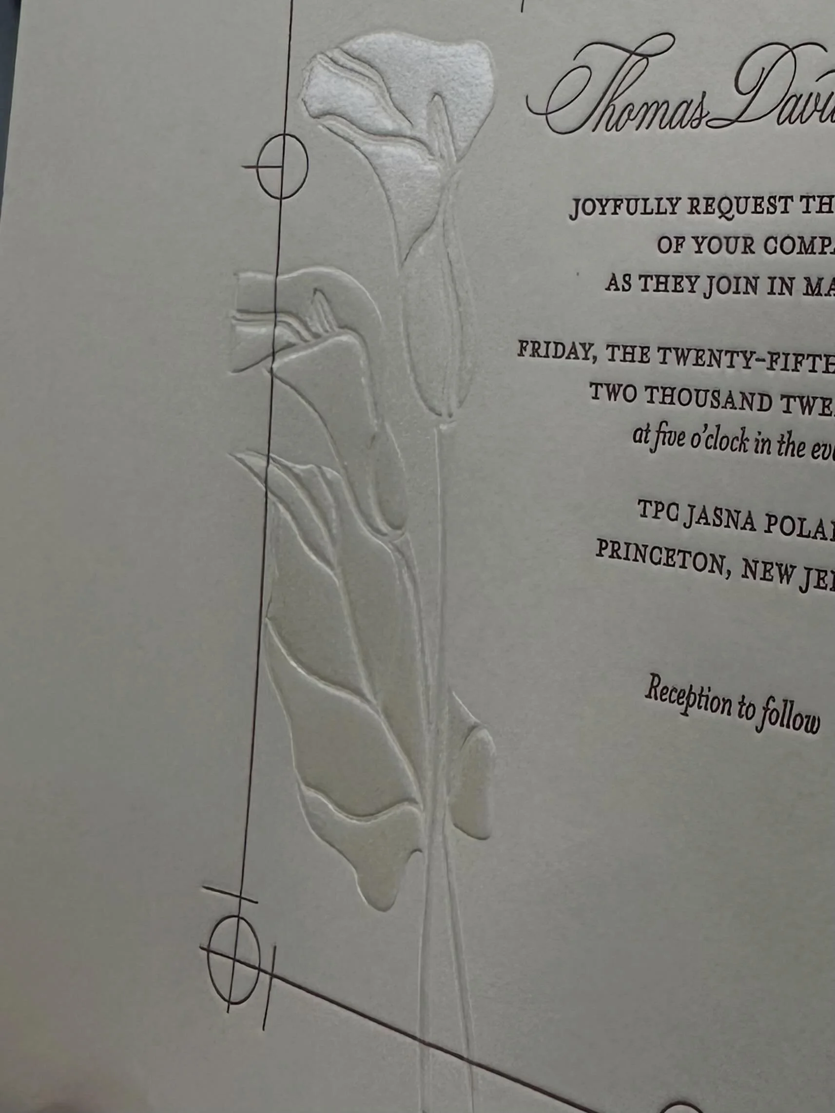 Ink. Paper. Pressure. Know How. Loved how this one came out. It was a challenge&hellip;pearlescent foil + emboss + perfect register. Can&rsquo;t wait to finish the suite! #letterpressinvitations #letterpressprinting #letterpress #letterpresslove #wed