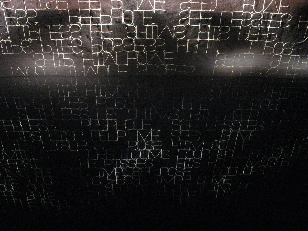 She's So Simple IIDetail of where the textile meets the water (night time shot)