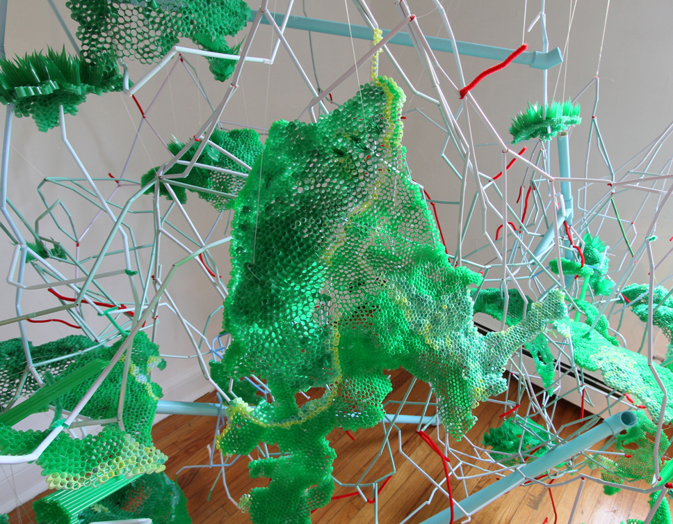 Compulsive Consumer Cartography Detail at Governors Island Art Fair