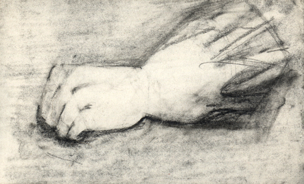 Let Go Selected drawing from Private Mail Pencil on 1 3/4" x 2 3/4" envelope