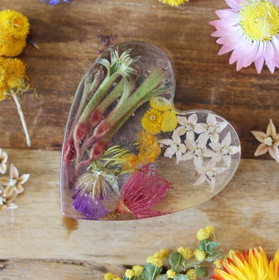 Mixed Botanical Heart 5