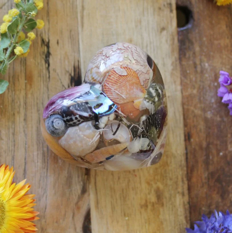 Beach Heart Magnet 2