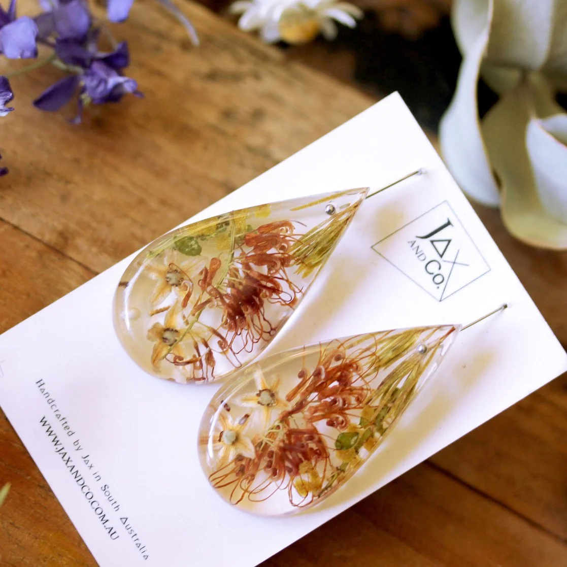 Medium Mixed Floral Earrings 3