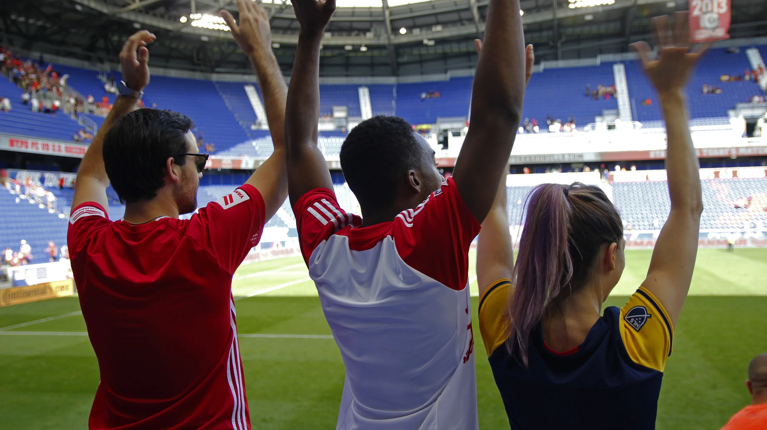 Fan experience commercial seatgeek photo red bull arena