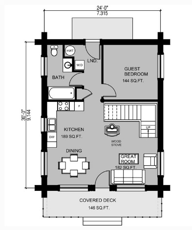 Floor Plans Log Homes By Near North Log Home