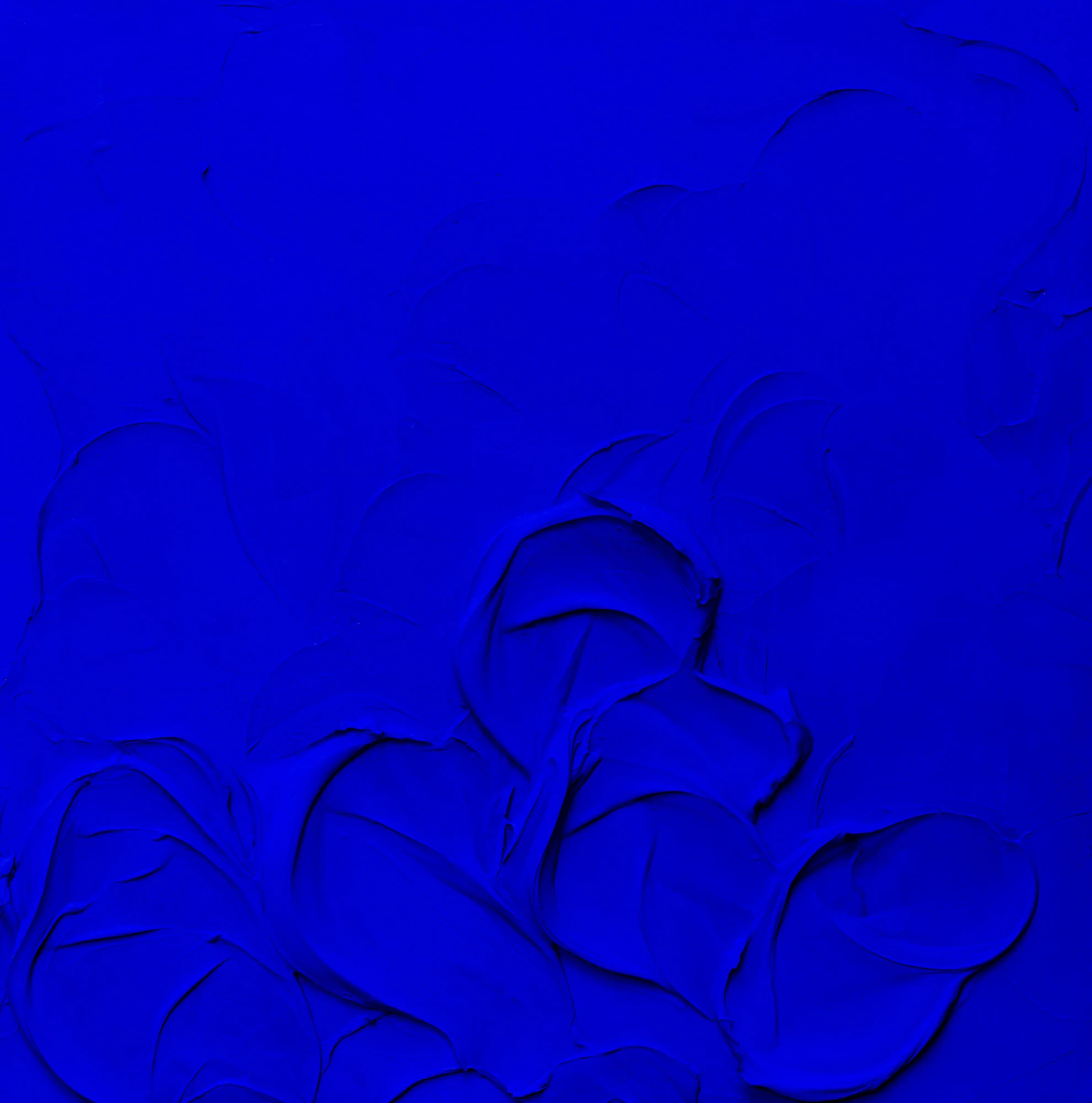   Canvas / Blue in Perspex Box 60cm x 60cm  
