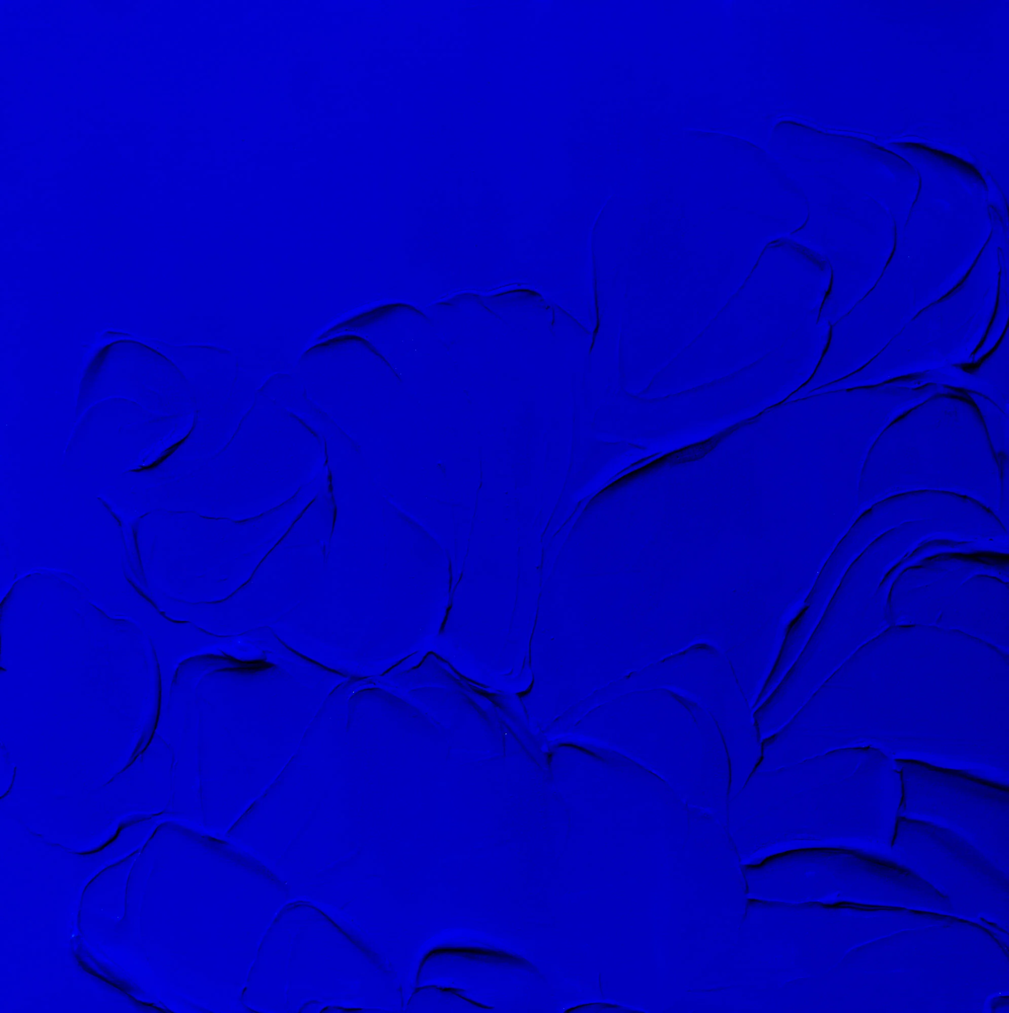   Canvas / Blue in Perspex Box 60cm x 60cm  