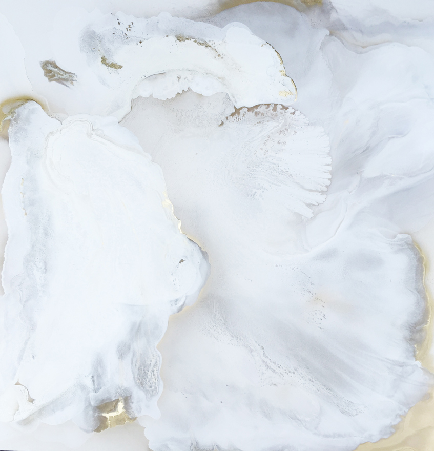   Oil varnish and pigment on canvas 122cm x 122cm  