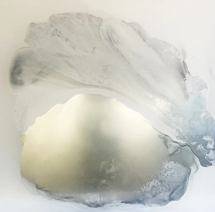   Oil varnish and pigment on canvas 92cm x 92cm  